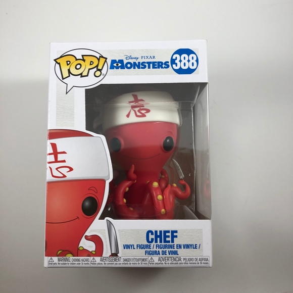 Funko Pop! Disney #388 Chef PLUS BONUS - Picture 1 of 5